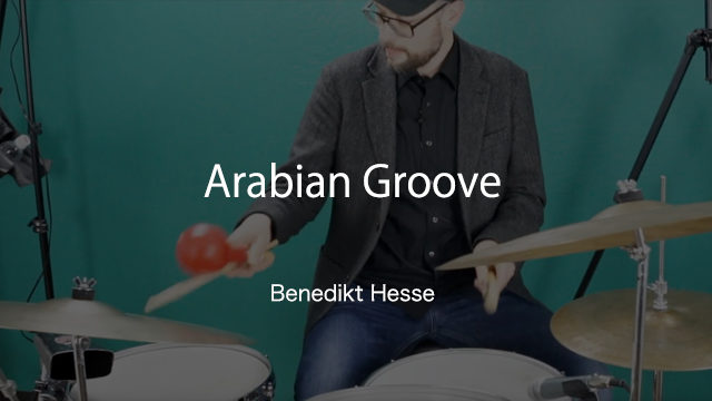 Benedikt Hesse ドラムレッスン動画 Arabian Groove