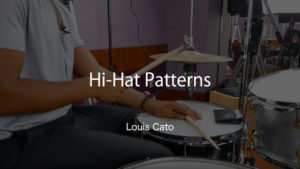 Louis Cato ドラムレッスン動画